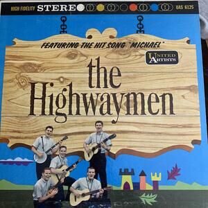 The Highwaymen - Self Titled - 1960 Mono Vinyl LP Record Album